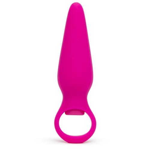 Rechargeable Vibrating Finger Ring Butt Plug 3.5 Inch