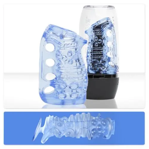 Fleshlight Fleshskins Grip Ice Stroker with Case Fleshlight Fleshskins Grip Ice Stroker with Case