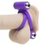 7 Function Twin Vibrating Silicone Cock Ring 7 Function Twin Vibrating Silicone Cock Ring
