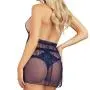 Dreamgirl Blue Lace Babydoll Set 