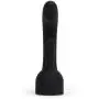 Doxy Number 3 Black Silicone Rabbit Wand Attachment Doxy Number 3 Black Silicone Rabbit Wand Attachment