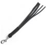 DOMINIX Deluxe Leather Collar with Detachable Flogger
