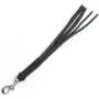 DOMINIX Deluxe Leather Collar with Detachable Flogger