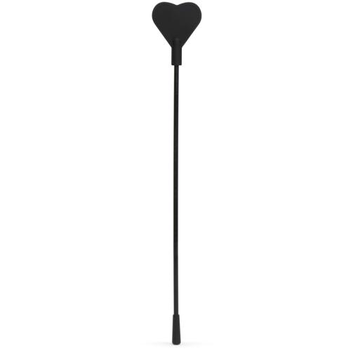 Bondage Boutique Black Skip a Beat Heart Riding Crop