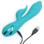 California Dreaming Santa Monica Rechargeable Pulsating Rabbit Vibrator