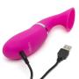 Rechargeable Vibrating Silicone Clitoral Pump