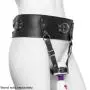 DOMINIX Deluxe Leather Forced Orgasm Belt
