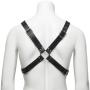 Bondage Boutique Rainbow and Leather Harness