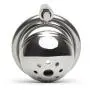 Master Series Solitary Stainless Steel Locking Chastity Cage