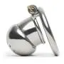 Master Series Exile Stainless Steel Locking Chastity Cage