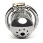 Master Series Exile Stainless Steel Locking Chastity Cage