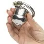 Master Series Exile Stainless Steel Locking Chastity Cage