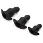 Renegade Peekers Silicone Hollow Butt Plug Set (3 Piece)