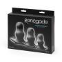 Renegade Peekers Silicone Hollow Butt Plug Set (3 Piece)