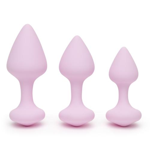 INYA Silicone Triple Butt Plug Training Kit (3 Piece)