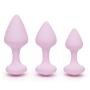 INYA Silicone Triple Butt Plug Training Kit (3 Piece)