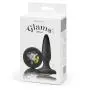 Glams Silicone Mini Butt Plug with Rainbow Crystal 3 Inch Glams Silicone Mini Butt Plug with Rainbow Crystal 3 Inch
