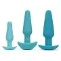 b-Vibe Rechargeable Anal Training and Education Butt Plug Set (5 Piece)