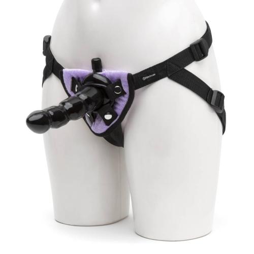 Fetish Fantasy Unisex Vibrating Strap-On 6 Inch Dildo Set