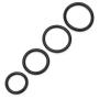 Fetish Fantasy Unisex Vibrating Strap-On 6 Inch Dildo Set