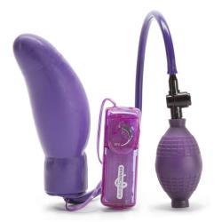 Inflatable Vibrating G-Spot Pleaser 6 Inch