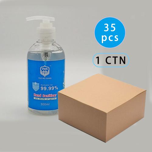 300ml wholesale in stock Middle Size 75% alcohol hand sanitizer gel  35pcs Air shipping to Japan, Sea Freight To USA, European