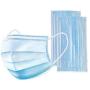 Medical Mask 100 Pcs Disposable Face Masks Disposable Surgical Mask Dust Breathable Earloop Antiviral Face Mask, Comfortable Medical Sanitary Surgical Mask Thick 3-Layer Masks