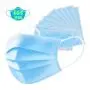 500 Pcs Disposable Earloop Face Masks, Face Masks Medical, 3-Ply Face Mask Medical Surgical Dental Earloop Polypropylene Masks for Personal Health Virus Protection