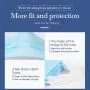 500 Pcs Disposable Earloop Face Masks, Face Masks Medical, 3-Ply Face Mask Medical Surgical Dental Earloop Polypropylene Masks for Personal Health Virus Protection