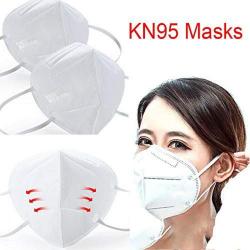 100 PCS Kn95 Mouth Masks 4-Layer PM2.5 N95 Respirator Face Masks Medical Reusable Mouth Mask for Men Women