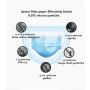 Disposable Face Masks, Earloop Respirator Mask for Personal Health, Anti Pollution Non Woven Safety 3-Layer Mask(240pcs)