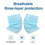 Disposable Face Masks, Earloop Respirator Mask for Personal Health, Anti Pollution Non Woven Safety 3-Layer Mask(240pcs)