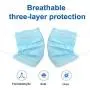 1 pcs Disposable Face Mask Safety Mask Dust for Medical Dental Salon and Personal Health, 3-Ply Ear Loop