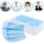 1 pcs Disposable Face Mask Safety Mask Dust for Medical Dental Salon and Personal Health, 3-Ply Ear Loop