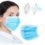 60Pcs Disposable Face Masks - Disposable Surgical Mask Dust Breathable Earloop Antiviral Face Mask, Comfortable Medical Sanitary Surgical Mask Thick 3-Layer Masks