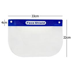 Safety Full Face Shield Visor Recyclable Reusable Plastic Anti Dust And Anti Fog Splash Proof Full Face Shield Visor Protective Goggles for Kids,Adults