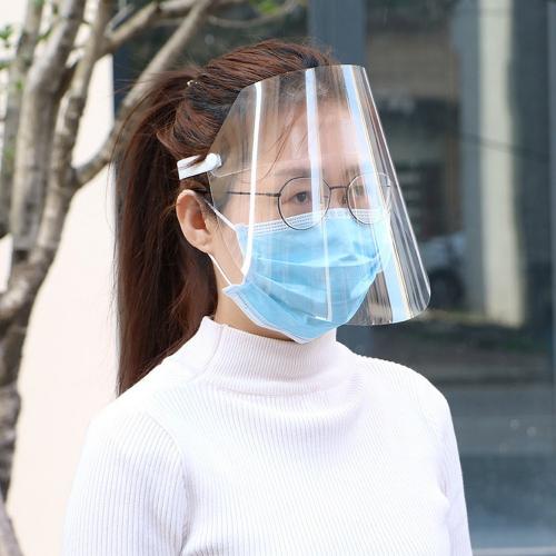 New Updated Safety Full Face Shield Visor Recyclable Reusable Plastic Anti Dust And Anti Fog Splash Proof Full Face Shield Visor Protective Goggles for Kids and Adualts