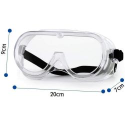 Safety Heavy duty Industrial Protective Chemical Splash Safety Goggles, Glasses | Crystal Clear, Anti-Fog Design, High Impact Resistance | Perfect Eye Protection for Any Project