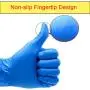 Nitrile Disposable Gloves 2.5 Mil Pack of 100, Powder Free Safety Working Gloves for Food Handle or Industrial Use Nitrile Disposable Gloves 2.5 Mil Pack of 100, Powder Free Safety Working Gloves for Food Handle or Industrial Use