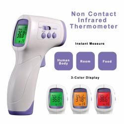 Forehead Thermometer for Adults(Without Batteries), Non Contact Thermometers, Forehead and Ear Thermometer for Baby Kids & Adults and Foods